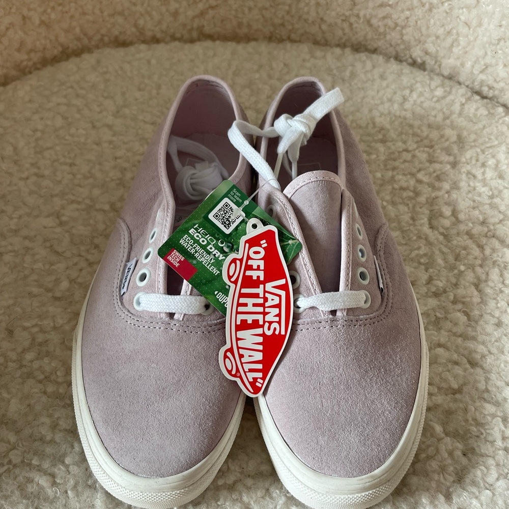 Vans HeiQ Eco Dry Suede Sneakers in Lilac